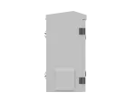 SZAFA RACK WISZĄCA 10" HERMETYCZNA IP55 MONTAŻ NA ŚCIANIE/SŁUPIE 340X250X500 SZARA LANBERG (ZŁOŻONA)