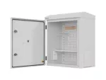 SZAFA RACK WISZĄCA 10" HERMETYCZNA IP55 MONTAŻ NA ŚCIANIE/SŁUPIE 420X300X500 SZARA LANBERG (ZŁOŻONA)