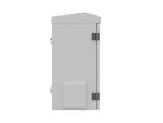SZAFA RACK WISZĄCA 10" HERMETYCZNA IP55 MONTAŻ NA ŚCIANIE/SŁUPIE 420X300X500 SZARA LANBERG (ZŁOŻONA)
