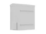 SZAFA RACK WISZĄCA 10" HERMETYCZNA IP55 MONTAŻ NA ŚCIANIE/SŁUPIE 420X300X500 SZARA LANBERG (ZŁOŻONA)