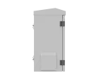 SZAFA RACK WISZĄCA 10" HERMETYCZNA IP55 MONTAŻ NA ŚCIANIE/SŁUPIE 420X300X500 SZARA LANBERG (ZŁOŻONA)