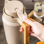 KLAUSBERG TERMOS KONFERENCYJNY 2,5L BEŻOWY STAL 304, BPA-FREE