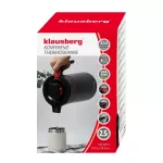 KLAUSBERG TERMOS KONFERENCYJNY 2,5L CZARNY STAL 304, BPA-FREE