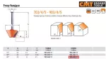 CMT FREZ HM A=45 D=25 I=8 L=41 S=8 FREZ DO FAZOWANIA.