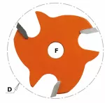 CMT OSTRZE HM I=4,8 D=47,6 F=8