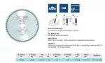CMT PIŁA TARCZOWA HW D=190 F=30 Z=40 K=2,8/2,2 ALUMINIUM, MOSIĄDZ, KOMPOZYT