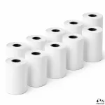 Qoltec Rolka termiczna 57 x 15 | 55g/m2 | 10szt. | BPA free