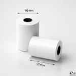 Qoltec Rolka termiczna 57 x 16 | 55g/m2 | 10szt. | BPA free