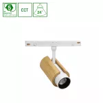 SYSTEM SHIFT CCT- SPOT M WOOD 44X157X178MM 10W 24ST BIAŁY CCT SWITCH 5 LAT GW.