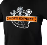 T-shirt z nadrukiem, MOTO Expert, rozmiar XXL