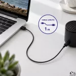 Qoltec Kabel USB A męski | micro USB B męski | 1m