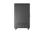 SZAFA INSTALACYJNA RACK STOJĄCA 19" 32U 600X1000 CZARNA DRZWI PERFOROWANE LCD LANBERG (ZŁOŻONA)