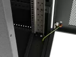 SZAFA INSTALACYJNA RACK STOJĄCA 19" 32U 600X1000 CZARNA DRZWI PERFOROWANE LCD LANBERG (ZŁOŻONA)