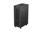 SZAFA INSTALACYJNA RACK STOJĄCA 19" 32U 600X1000 CZARNA DRZWI PERFOROWANE LCD LANBERG (ZŁOŻONA)