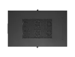 SZAFA INSTALACYJNA RACK STOJĄCA 19" 32U 600X1000 CZARNA DRZWI PERFOROWANE LCD LANBERG (ZŁOŻONA)
