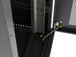 SZAFA INSTALACYJNA RACK STOJĄCA 19" 32U 600X1000 CZARNA DRZWI PERFOROWANE LCD LANBERG (ZŁOŻONA)