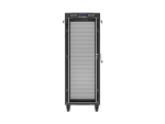 SZAFA INSTALACYJNA RACK STOJĄCA 19" 32U 600X1000 CZARNA DRZWI PERFOROWANE LCD LANBERG (ZŁOŻONA)