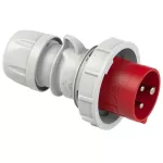 Wtyczka przenośna SHARK 16A 2P+Z 400V 50/60Hz 9H IP67 styki niklowane