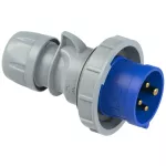 Wtyczka przenośna bezśrubowa TURBO SHARK 16A 3P+Z 230V 50/60Hz 9H IP67