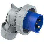 Wtyczka przenośna kątowa TURBO TWIST 16A 2P+Z 230V 50/60Hz 6h IP67