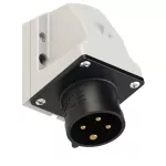 Wtyczka odbiornikowa 16A 3P+Z 500V 50/60Hz 7h IP44