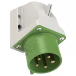 Wtyczka odbiornikowa 32A 3P+Z+N >50-500V 100-300Hz 10h IP44