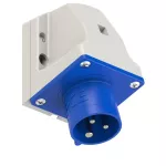 Wtyczka odbiornikowa 16A 2P+Z 230V 50/60Hz 6h IP44, styki niklowane