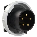 Wtyczka tablicowa prosta 32A 3P+Z+N 500V 50/60Hz 7h IP67 (kołnierz: 75X75, rozstaw śrub: 60X60)