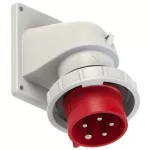 Wtyczka tablicowa kątowa TWIST 16A 3P+Z+N 400V 50/60Hz 6h IP67 (kołnierz 90X100, rozstaw śrub 77X85), styki niklowane