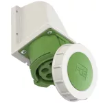 Gniazdo stałe 32A 3P+Z+N >50-500V 50/60Hz 10h IP67, styki niklowane