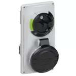 Gniazdo tablicowe z wyłącznikiem 16A 3P+Z+N 500V 50/60Hz 7h IP44 6015-7