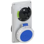 Gniazdo tablicowe z wyłącznikiem 16A 3P+Z 230V 50/60Hz 9h IP67