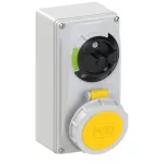 Gniazdo tablicowe z wyłącznikiem 16A 3P+Z 110V 50/60Hz 4h IP67