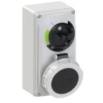 Gniazdo tablicowe z wyłącznikiem 16A 3P+Z+N 500V 50/60Hz 7h IP67