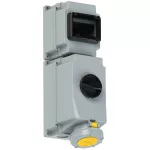 Gniazdo stałe z wyłącznikiem 63A 3P+Z+N 110V 50/60Hz 4h IP66/67