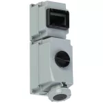 Gniazdo stałe z wyłącznikiem 63A 3P+Z+N 500V 50/60Hz 7h IP66/67 76352-7
