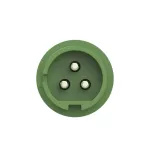 Wtyczka przenośna TWIST 16A 2P+Z 24/42V 300Hz 3h IP44, styki niklowane
