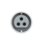 Gniazdo przenośne TWIST 32A 2P+Z 42V 50/60Hz 12h IP44, styki niklowane