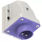 Wtyczka odbiornikowa 32A 2P 24V 50/60Hz IP44, styki niklowane