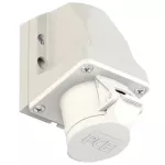 Gniazdo stałe 16A 2P+Z 42V 50/60hZ 12h IP44, styki niklowane