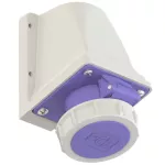 Gniazdo stałe 16A 2P+Z 24V 50/60Hz IP66/67, styki niklowane
