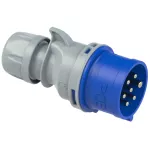 Wtyczka przenośna SHARK 16A 5P+Z+N 230V 50/60Hz 9H IP44 styki niklowane