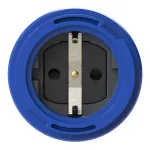 Gniazdo przenośne NAUTILUS SCHUKO z pokrywą 16A 2P+Z 230V 50/60Hz IP66/68, styki niklowane, ochrona przed dziećmi