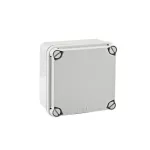 Puszka instalacyjna LIGHT pokrywa pełna, gładka 108x108x64 (7xM25) IP66/67