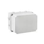 Puszka instalacyjna LIGHT pokrywa transparentna, dławnice 241x180x96 (4xM25, 6xM40) IP66/67