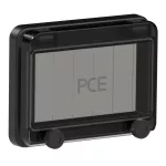 Okienko inspekcyjne 6 modułowe, czarne IP67
