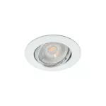 Oczko sufitowe VIDI CTC-5515-W okrągły stop aluminium kolor biały 1XGx5,3