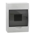 Rozdzielnica natynkowa DB106S 1X6P/SMD dł. 147 szer.95 wys.200 kolor biały / szary