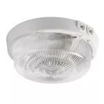 Plafoniera TUNA S1101-W E27 IP44 max 25W kolor biały
