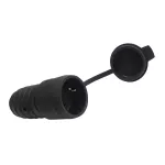 Gniazdo gumowe Schuko GRIP GP/S 16A IP44 kolor czarny
